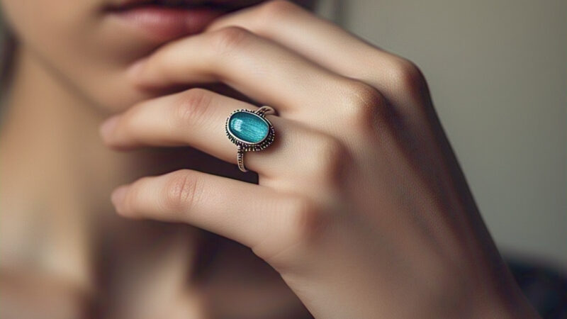 Eternal Glow With Kyanite jewelry For The Newlywed Radiance