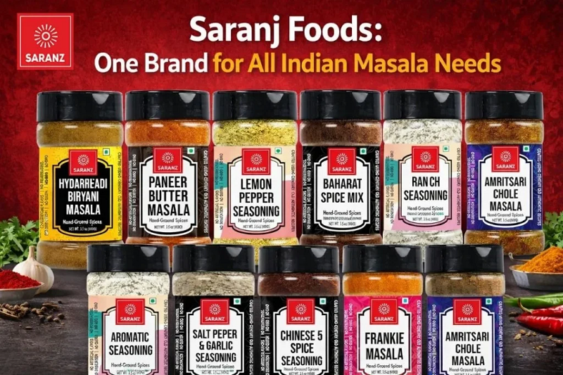 A Taste of Tradition: Saranj Foods’ Authentic Indian Masala Blends
